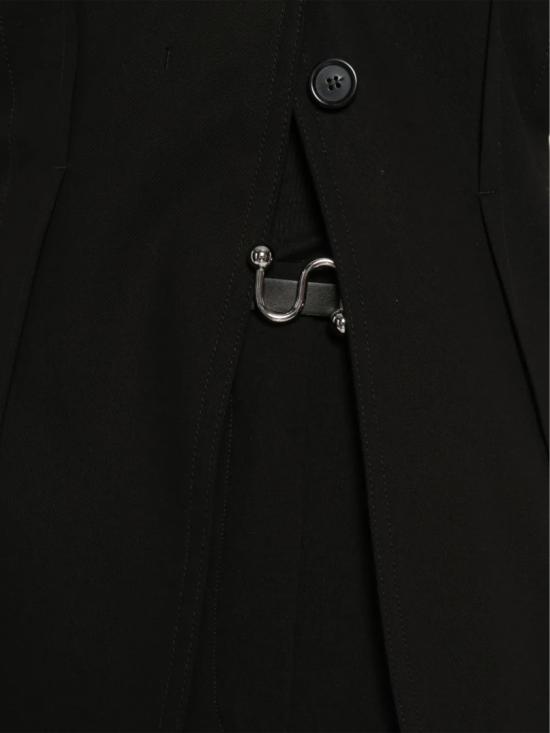 25FW 스포트막스 스트레이트 팬츠 2522786021600 Black - SPORTMAX