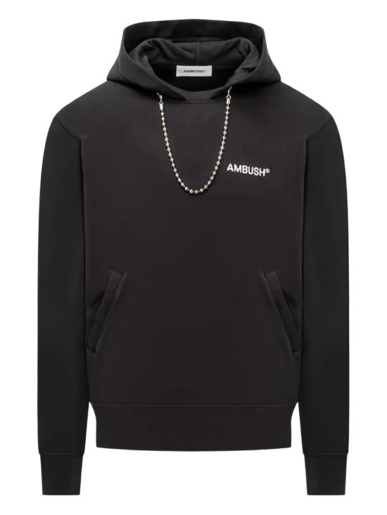  엠부시 후드 티셔츠 BWBB001S24FLE001 Black