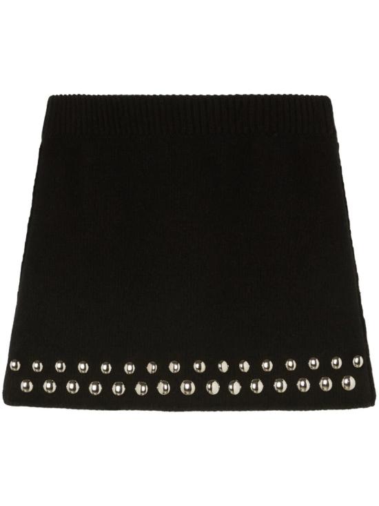 25FW 알라누이 숏 스커트 LWHL027E24KNI001 Black