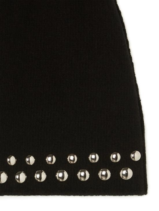25FW 알라누이 숏 스커트 LWHL027E24KNI001 Black - ALANUI