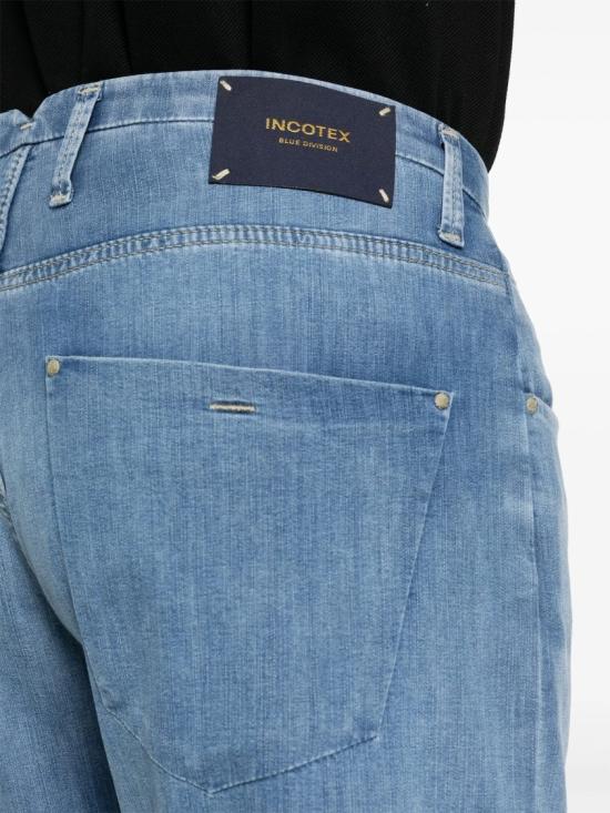 25SS 인코텍스 데님 팬츠 BDPX0001SLIM L 00517 Blue - INCOTEX