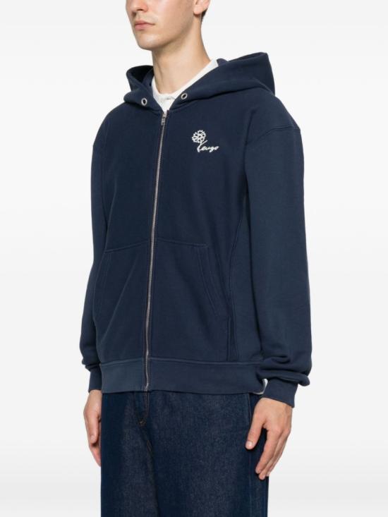 26FW 겐조 후드 티셔츠 FG65HO2714MJ 79 Blue - KENZO