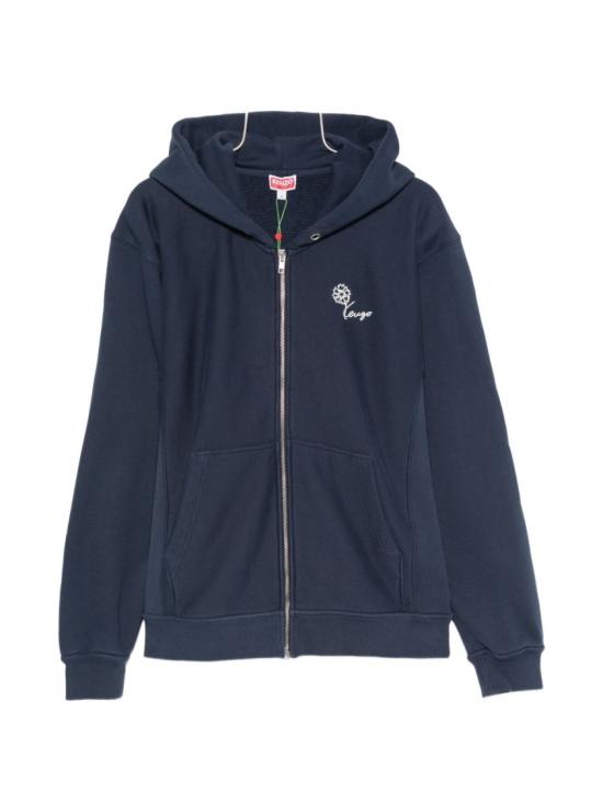 26FW 겐조 후드 티셔츠 FG65HO2714MJ 79 Blue