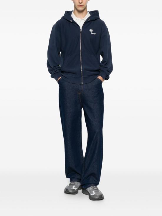 26FW 겐조 후드 티셔츠 FG65HO2714MJ 79 Blue - KENZO