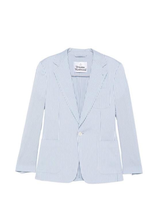 26SS 비비안웨스트우드 수트 자켓 2301002R W01FL K202 Blue
