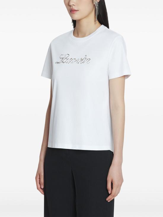  랑방 반팔 티셔츠 RW TS9030 J176 P25 White - LANVIN