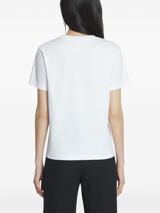 랑방 반팔 티셔츠 RW TS9030 J176 P25 White - LANVIN