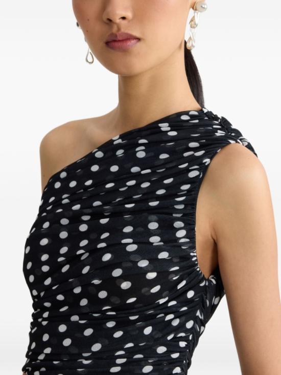 26SS 파투 숏 원피스 DR232 0243 5962 Black - PATOU