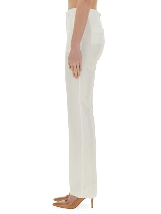  스포트막스 스트레이트 팬츠 2512131052600 457001 White - SPORTMAX