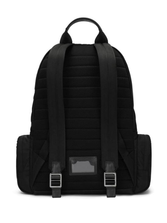 돌체앤가바나 러버라이즈드 로고 나일론 백팩 BM2197 AG182 Black - DOLCE & GABBANA