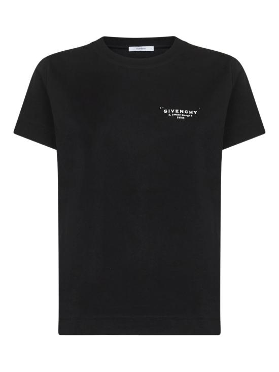  지방시 반팔 티셔츠 BW70FJP75N Black