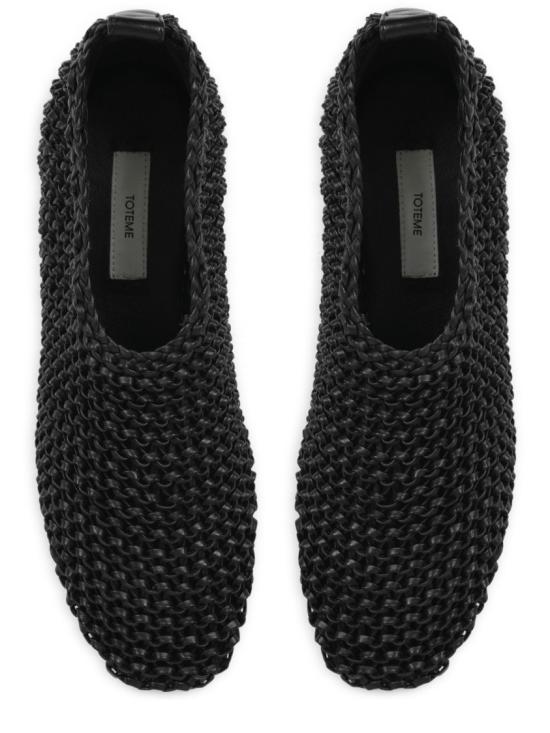  토템 플랫 슈즈 252WAS2358LE0134 BLACK001 - TOTEME