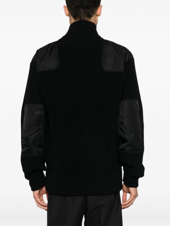  프라다 집업 니트 UMG335 145N Black - PRADA