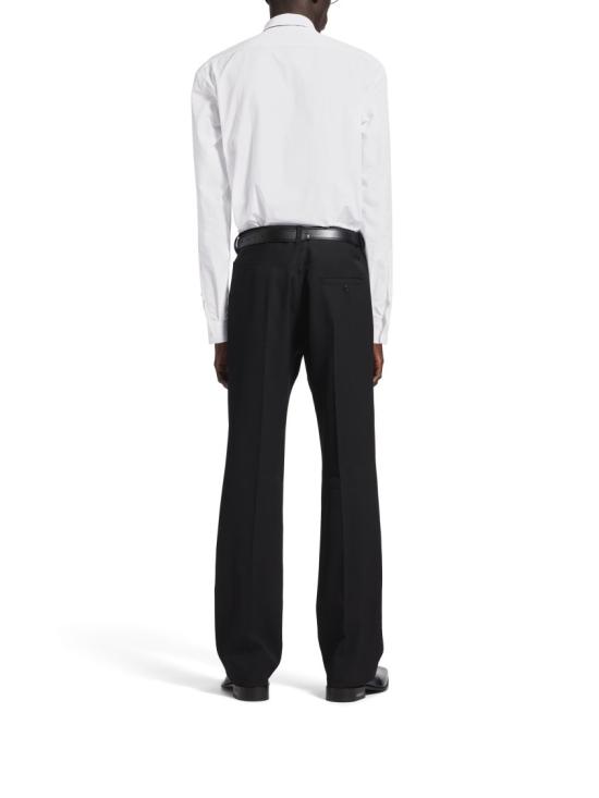 발렌시아가 핀스트라이프 팬츠 850705 TJT21 Black - BALENCIAGA