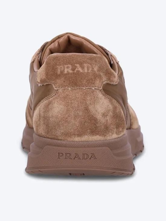 25FW 프라다 스니커즈 2EE436 D7C Brown - PRADA