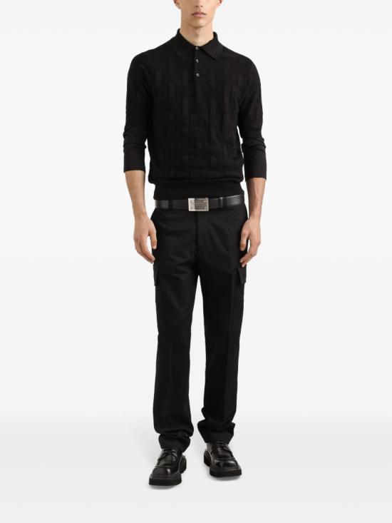  돌체앤가바나 폴로 티셔츠 GXZ02T JBSK5 Black - DOLCE & GABBANA