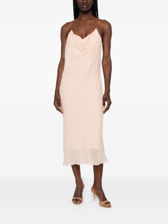 26SS 뮈글러 미디 원피스 26S1RO 18533016 3520 Pink - MUGLER