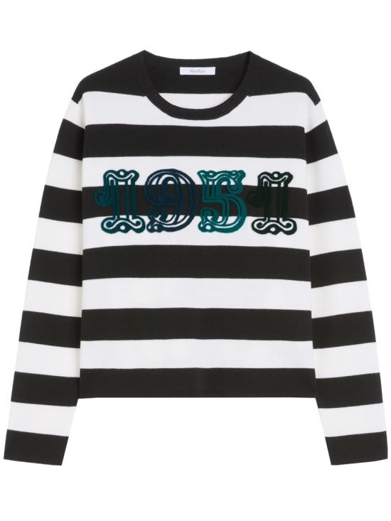 25FW 막스마라 VITERBO 버진울 스웨터 2521366091600 Black