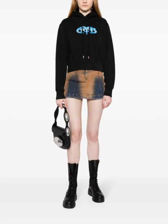  엠부시 후드 티셔츠 BWBB025F23FLE001 Black - AMBUSH