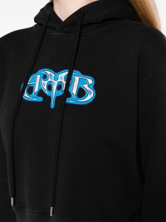  엠부시 후드 티셔츠 BWBB025F23FLE001 Black - AMBUSH
