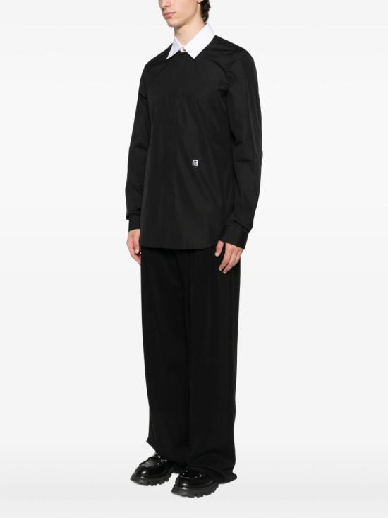 25FW 발망 폴로 티셔츠 FH1HS462 CE48 Black - BALMAIN