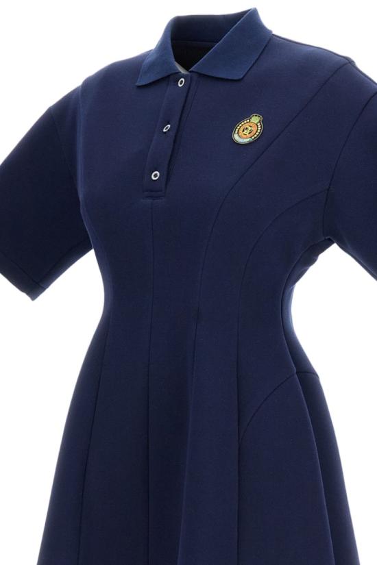 26SS Anrealage 미디 원피스 AZ261CC5089NAVY Blue - ANREALAGE