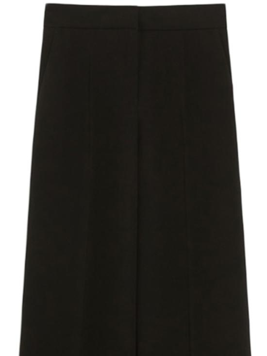 25SS 막스마라 스트레이트 팬츠 2511131034600 Black - MAX MARA
