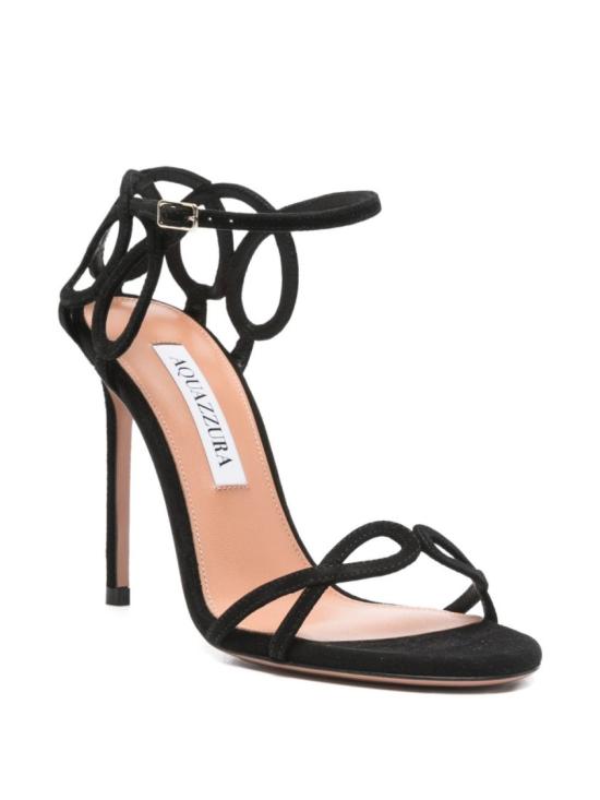 26SS 아쿠아주라 샌들 HULHIGS0 SUE 000 Black - AQUAZZURA