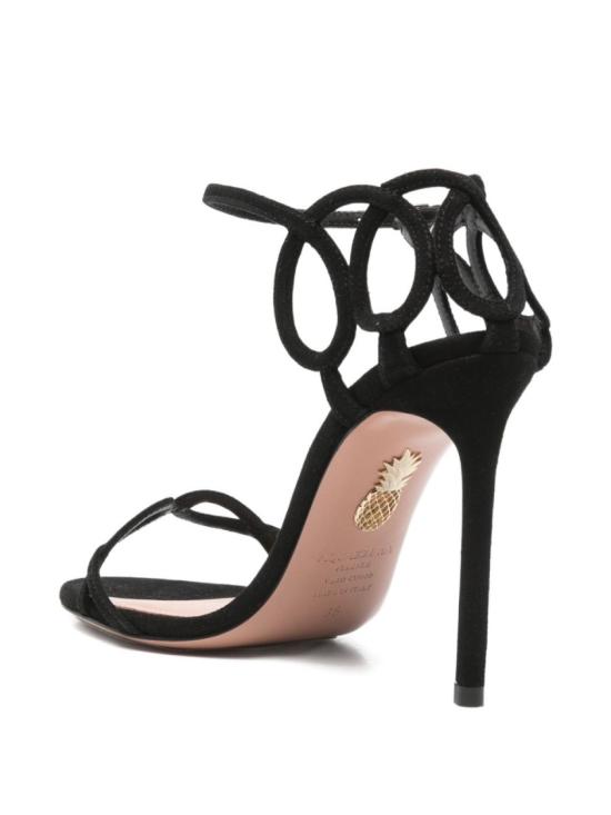 26SS 아쿠아주라 샌들 HULHIGS0 SUE 000 Black - AQUAZZURA