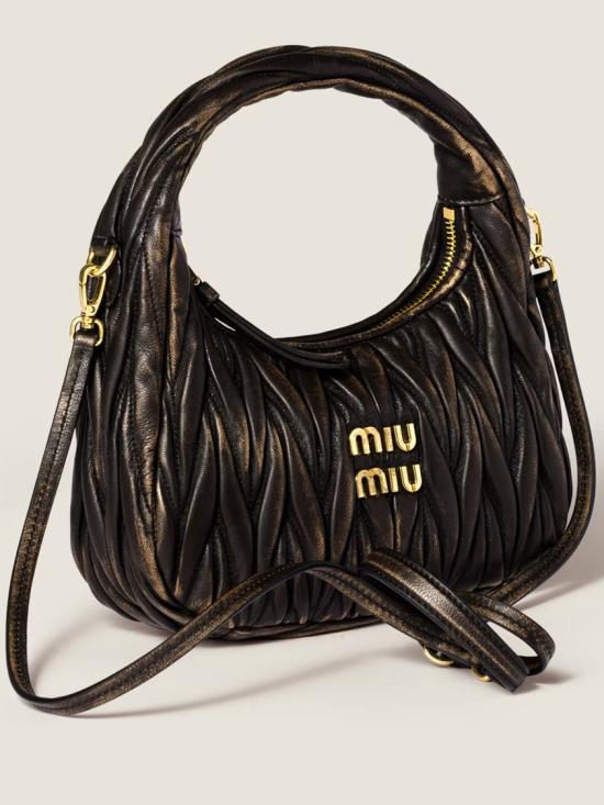  미우미우 숄더백 5BC125 AF6Q Black - MIU MIU