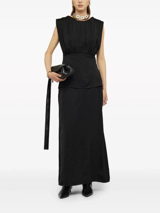  질샌더 긴팔 티셔츠 J01NC0132 J76018 Black - JIL SANDER