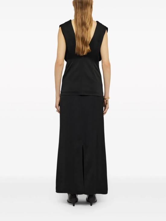  질샌더 긴팔 티셔츠 J01NC0132 J76018 Black - JIL SANDER