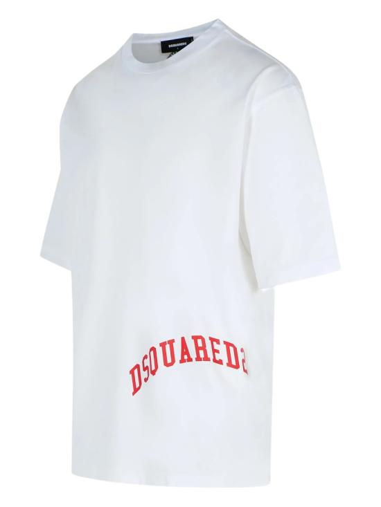25FW 디스퀘어드2 반팔 티셔츠 S71GD1601 D20035 White - DSQUARED2