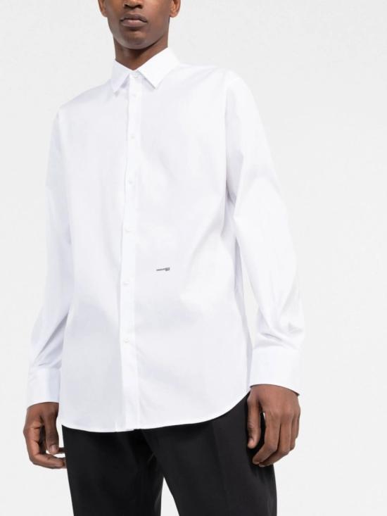  디스퀘어드2 긴팔 셔츠 S74DM0659 S44131 White - DSQUARED2
