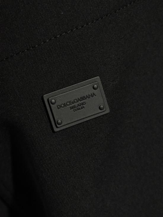  돌체앤가바나 스트레이트 팬츠 GP0L3T GI872 Black - DOLCE & GABBANA