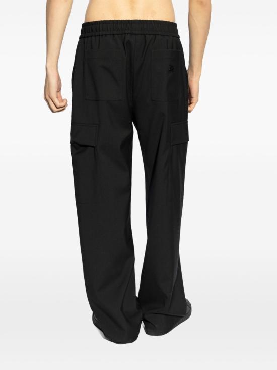 돌체앤가바나 스트레이트 팬츠 GP0L3T GI872 Black - DOLCE & GABBANA