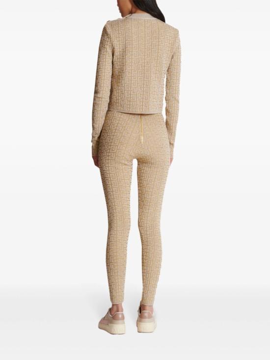  발망 레깅스 DF2PD005 KH69 Neutrals - BALMAIN