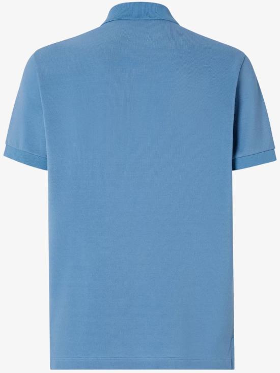25FW 펜디 FF 메탈 피케 폴로 티셔츠 FY0985 AUA5 Blue - FENDI