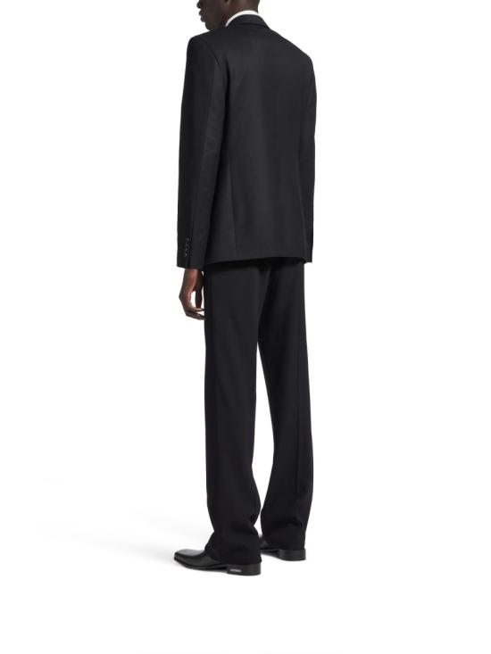  발렌시아가 스탠다드 테일러드 싱글 자켓 850759 TPT07 Black - BALENCIAGA