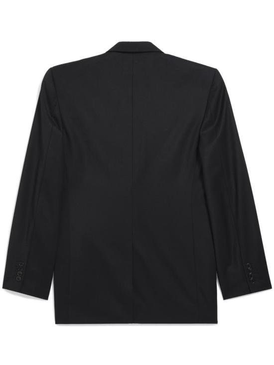  발렌시아가 스탠다드 테일러드 싱글 자켓 850759 TPT07 Black - BALENCIAGA