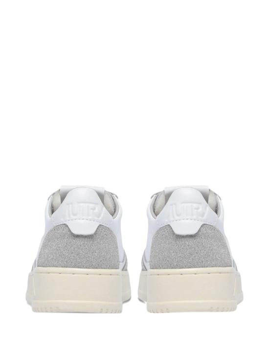 26SS 오트리 메달리스트 로우 레더 스니커즈 AULW PK01 White - AUTRY
