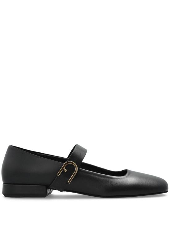25FW 훌라 플랫 슈즈 YJ70HIC X30000 Black