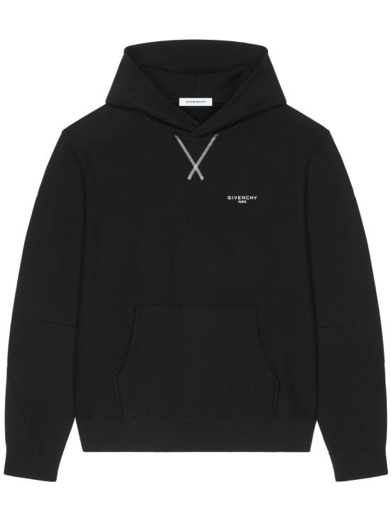 26SS 지방시 후드 티셔츠 BMJ0NH3YS1 Black