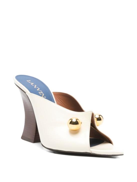 26SS 랑방 뮬/슬리퍼 FW SAMS11 SPAZ P26 02 Neutrals - LANVIN