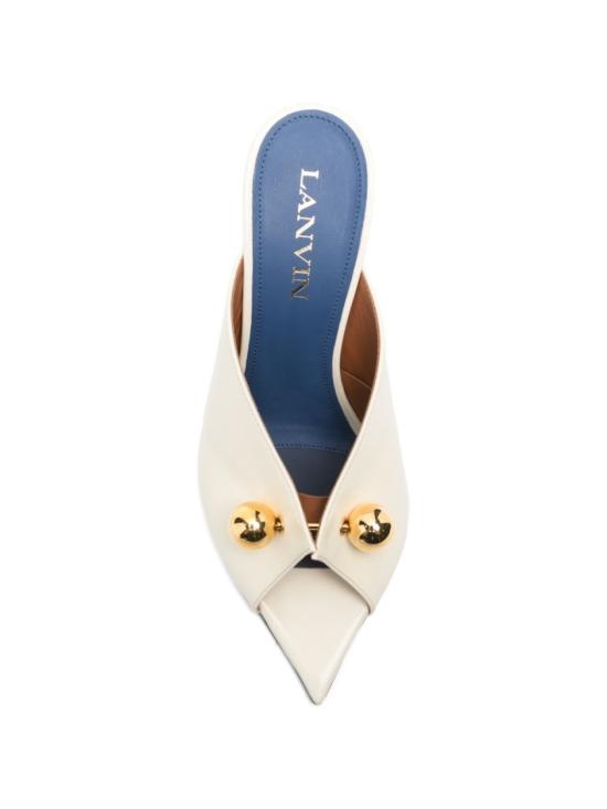 26SS 랑방 뮬/슬리퍼 FW SAMS11 SPAZ P26 02 Neutrals - LANVIN