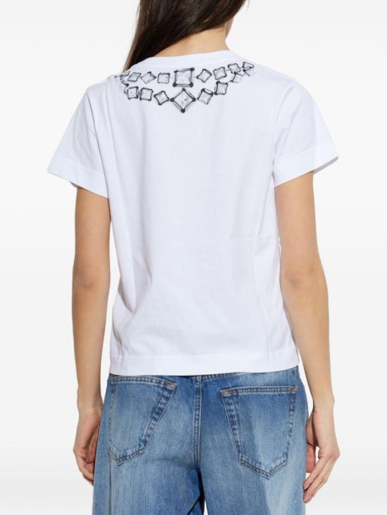 26SS 지방시 반팔 티셔츠 BW70FJP7ER 100 White - GIVENCHY