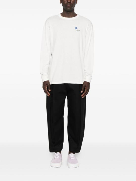 26FW 겐조 긴팔 티셔츠 FG65TL3634SK 02 White - KENZO