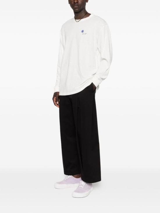 26FW 겐조 긴팔 티셔츠 FG65TL3634SK 02 White - KENZO