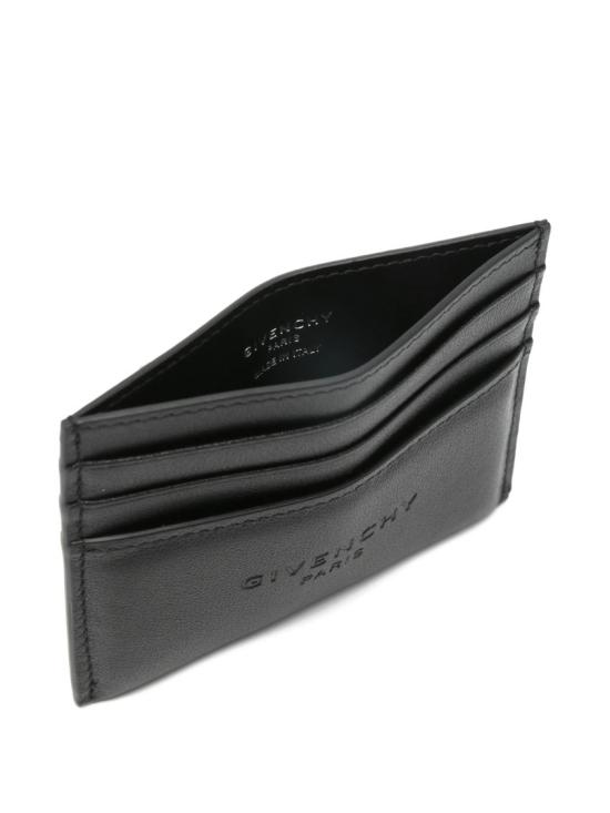  지방시 레더 안티고나 스탬프 카드 홀더 BK60G0K21L Black - GIVENCHY