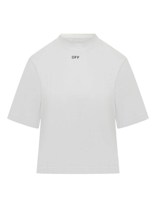 25FW 오프화이트 반팔 티셔츠 OWAA124F25JER001 White
